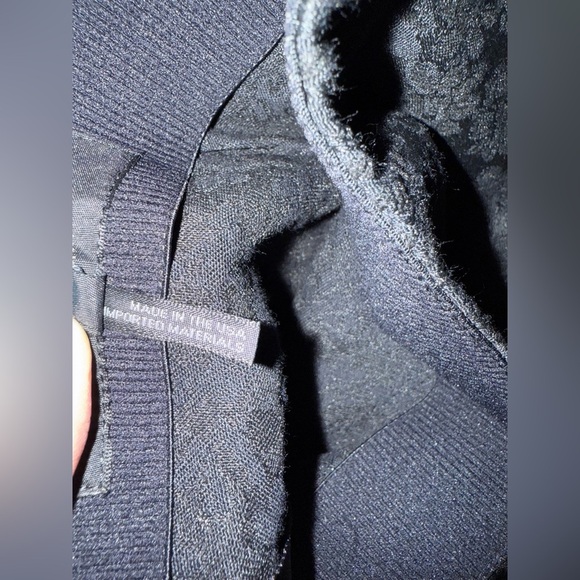 Rag & Bone Simone Jacquard Pant Black Women’s Size 12 - Picture 7 of 10